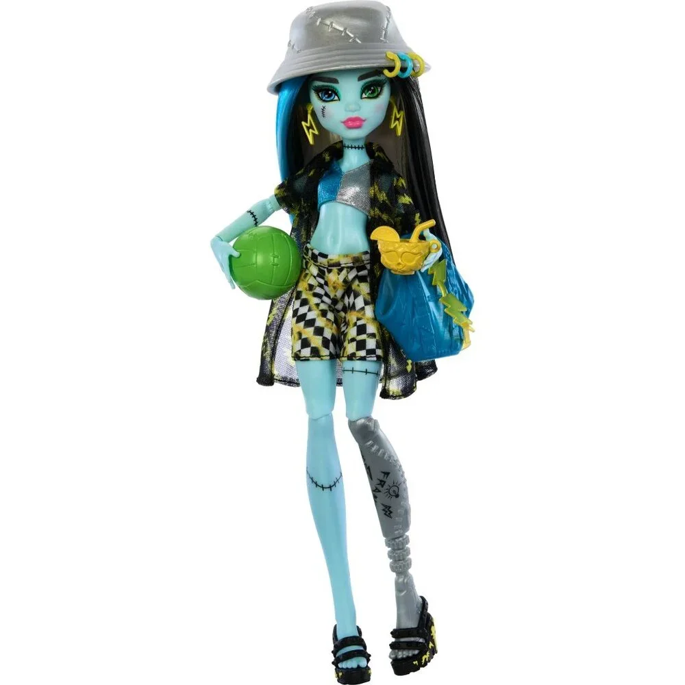 Monster High Scare-adise Island Frankie Stein Fashion Doll with Swimsuit & Acces